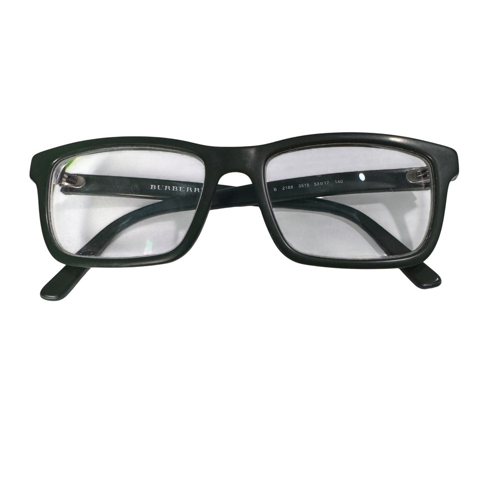 Burberry B 2188 3515 Black Rectangular Eyeglasses Eyewear 53 17‎ 140